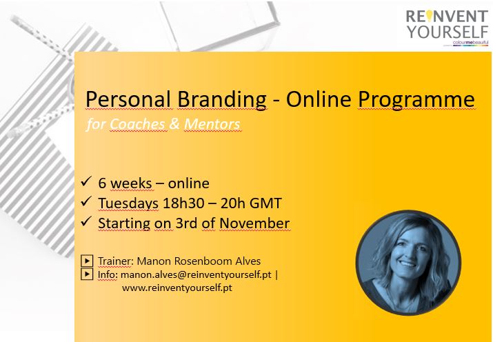 Personal Branding course em Lisboa Reinvent Yourself